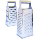 Razatoare inox cu 4 fete si maner metalic lux